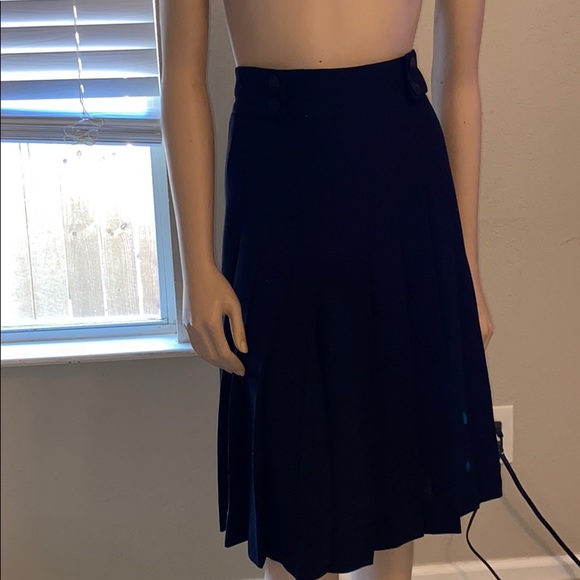 Laurèl by Escada Pleated Wool Skirt - Picture 2 of 5